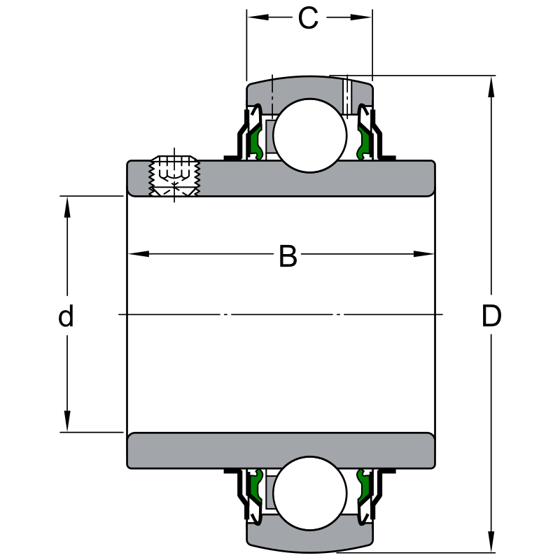 YAR 208-108-2F SKF